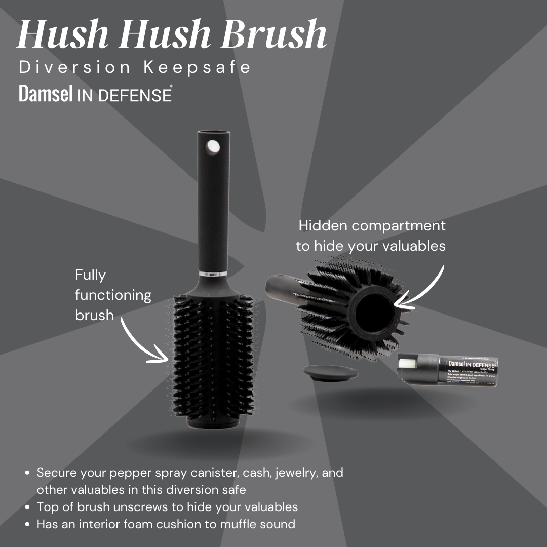 Hush Hush Brush Diversion Safe